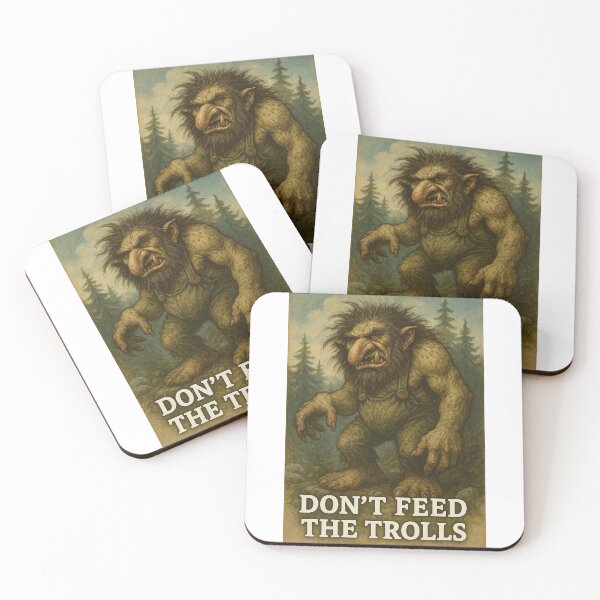 Item preview, Don’t Feed the Trolls designed and sold by Supelhelt.