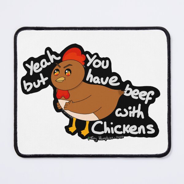 Item preview, Tony Humphries - Beef With Chickens designed and sold by Chlomo-gal.