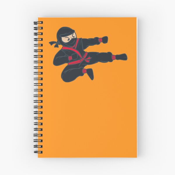 Item preview, Little Ninja Flying Kick designed and sold by kcnadlerDesigns.