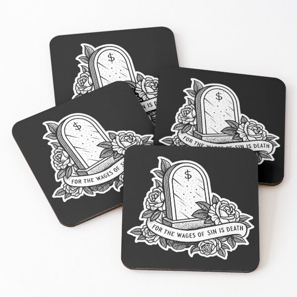 Item preview, Romans 6:23 For The Wages Of Sin Is Death designed and sold by plushism.