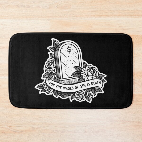Item preview, Romans 6:23 For The Wages Of Sin Is Death designed and sold by plushism.