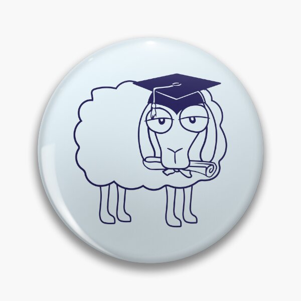 Item preview, Sheep High School Certificate College Graduation designed and sold by shirt-o-mat.