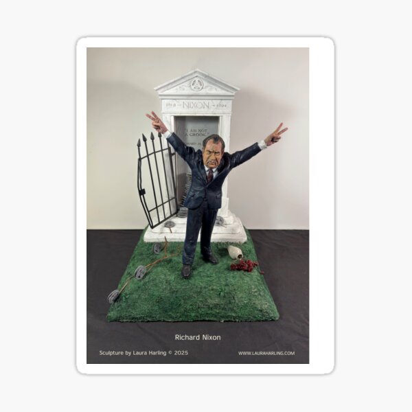 Item preview, Richard Nixon designed and sold by LAURAHARLING.COM.