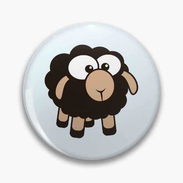 Item preview, Black Sheep Small Cute Cute Lamb Cool Comic Sweet designed and sold by shirt-o-mat.