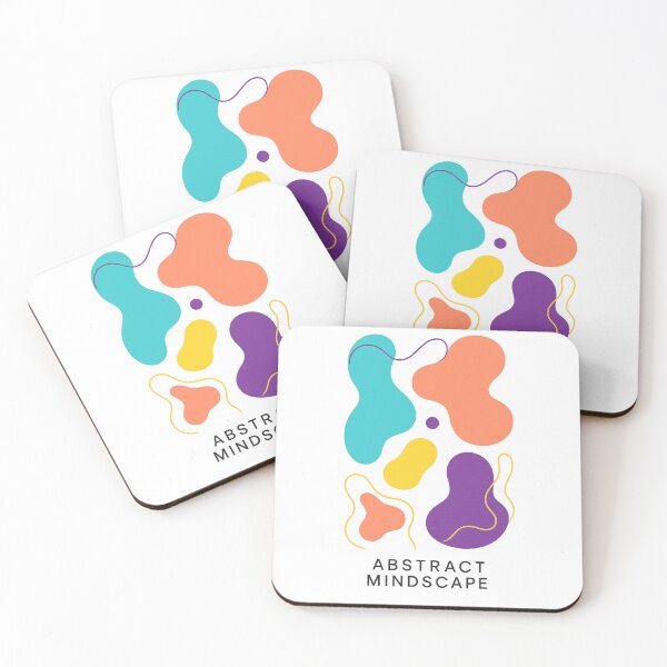 Item preview, Abstract Mindscape Fluid Shapes Colorful Art  designed and sold by Rushurban.