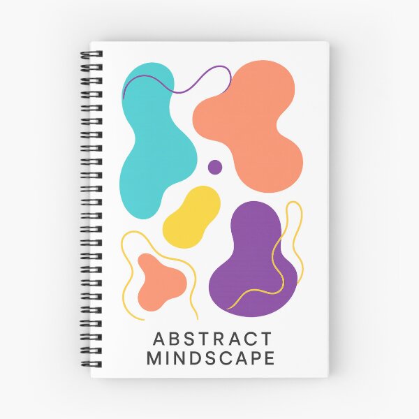 Item preview, Abstract Mindscape Fluid Shapes Colorful Art  designed and sold by Rushurban.