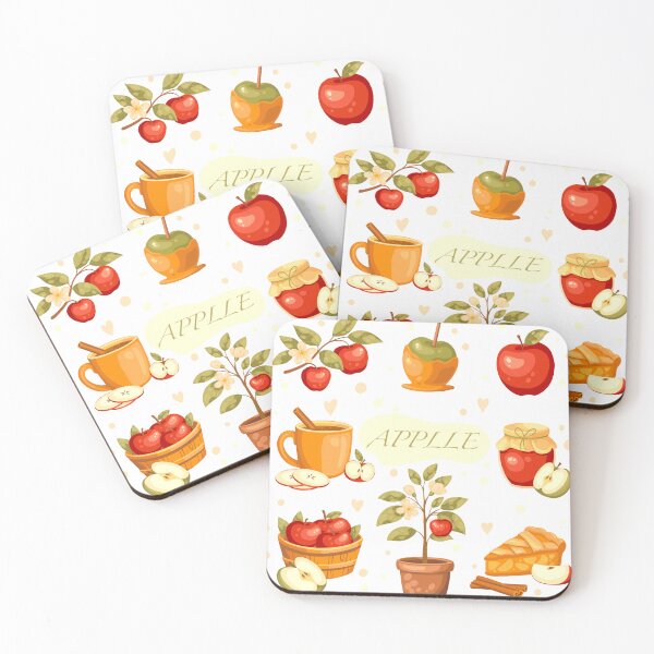 Item preview, Red Apple – Fresh Fruit Line Art designed and sold by PolinaMirralisa.