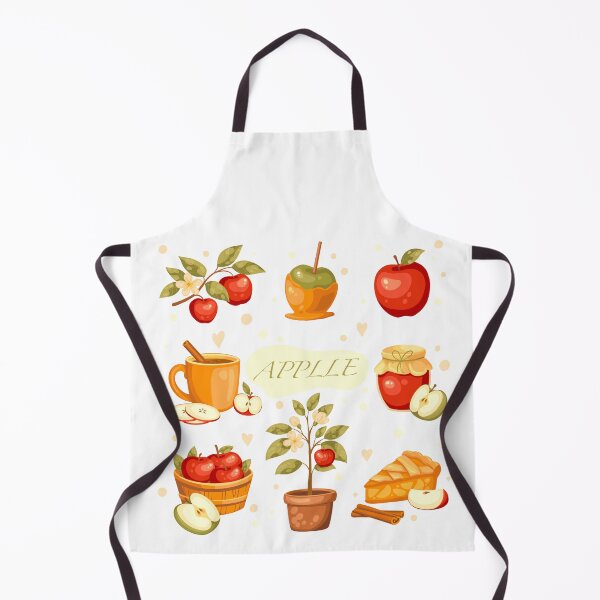 Item preview, Red Apple – Fresh Fruit Line Art designed and sold by PolinaMirralisa.