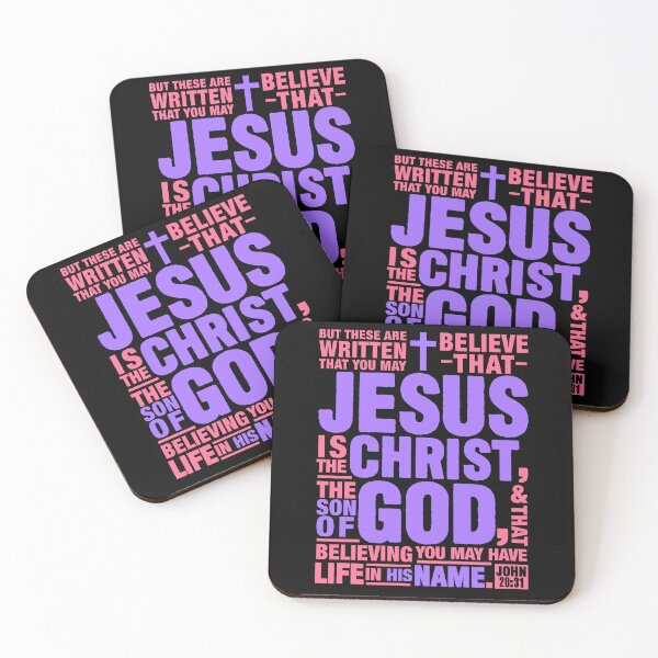 Item preview, John 20:31 Jesus Is The Christ The Son Of God designed and sold by plushism.