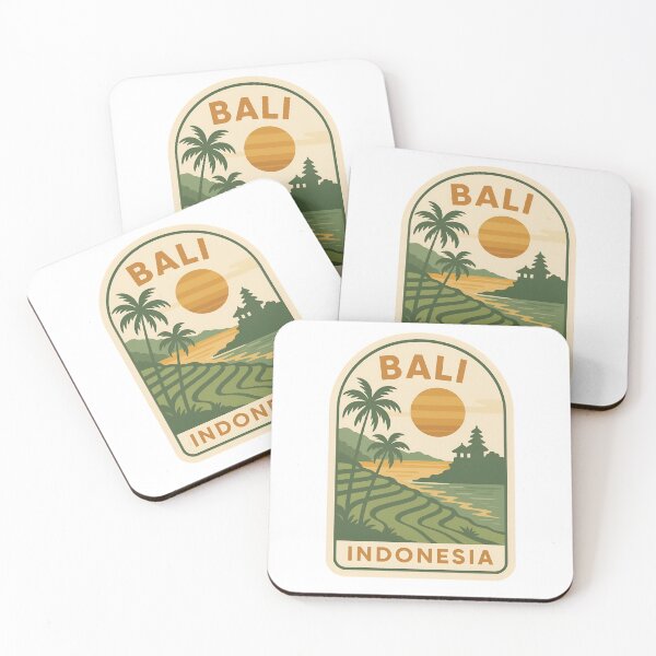 Item preview, Bali Indonesia badge style designed and sold by LoveLabDesign.