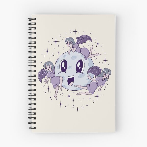 Aperçu de l'œuvre Batty Moon créée et vendue par MoxMoon.