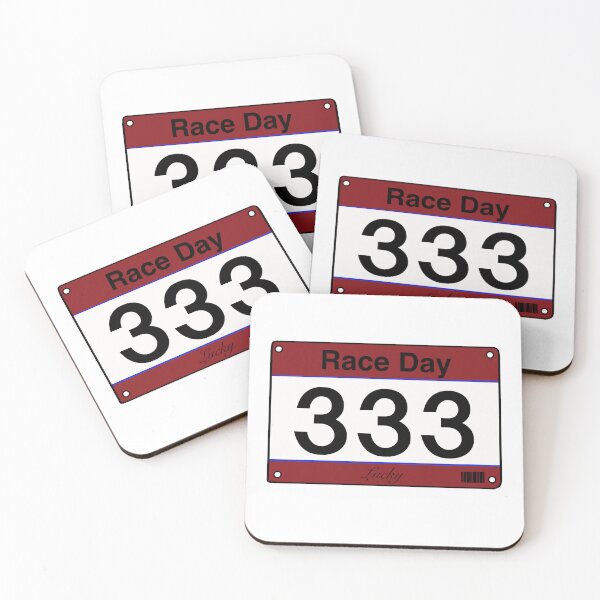 Item preview, Lucky Race Bib 333 designed and sold by Laura Wong.