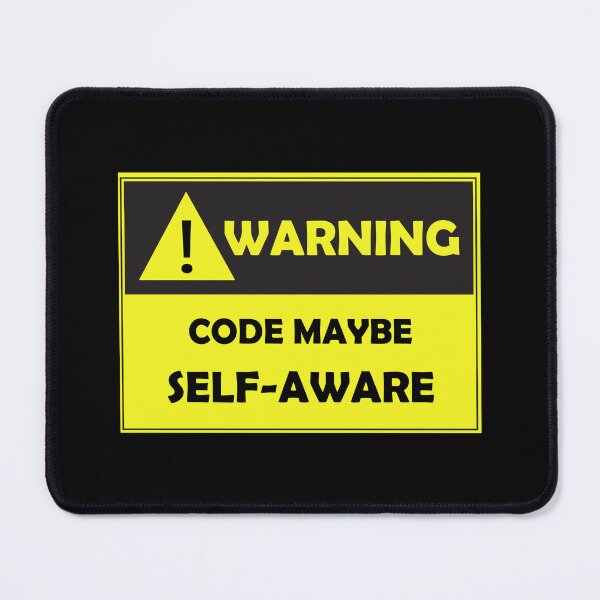 Item preview, Funny AI Developer programmer Warning  designed and sold by Sarcastic designs.