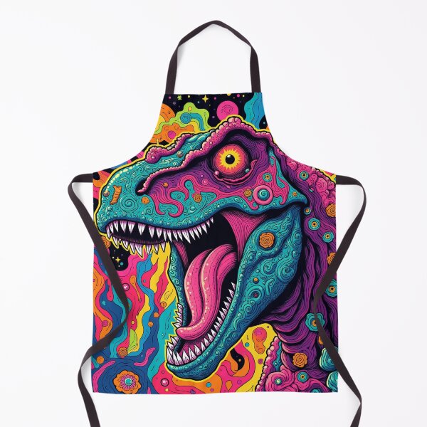 Item preview, Cosmic Dream Psychedelic Tyrannosaurus designed and sold by JonelleTshirts.