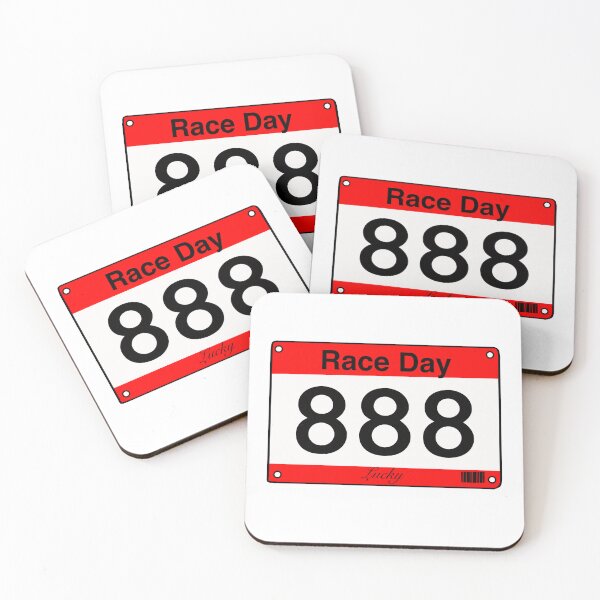 Item preview, Lucky Race Bib 888 designed and sold by Laura Wong.