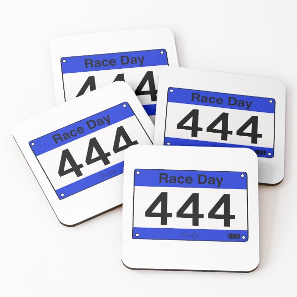 Item preview, Lucky Race Bib 444 designed and sold by Laura Wong.