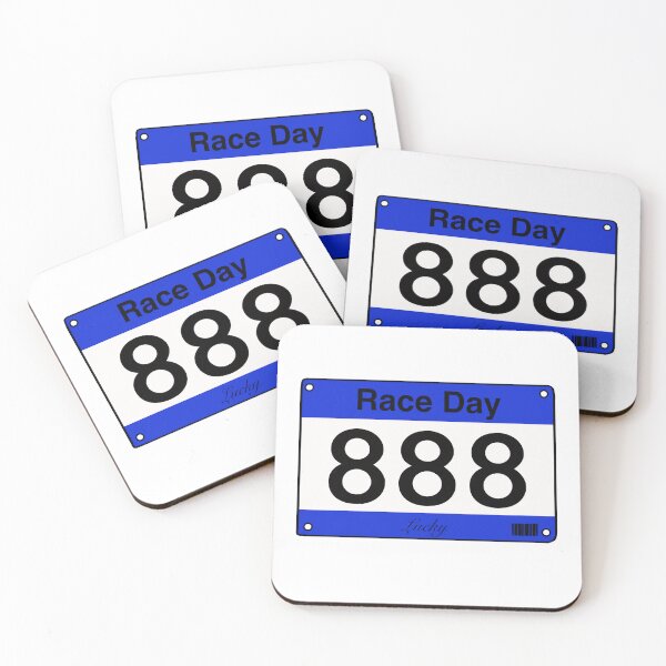 Item preview, Lucky Race Bib 888 designed and sold by Laura Wong.