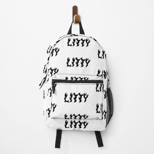 Item preview, Litty, Flame Typography designed and sold by Memes N Lore .