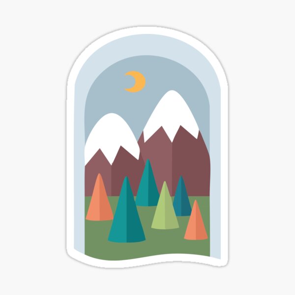 Item preview, Morning Mountains on an Arch designed and sold by jazzydevil.
