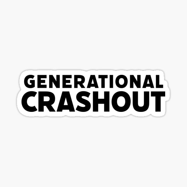 Item preview, Generational Crashout  designed and sold by luv-fi.