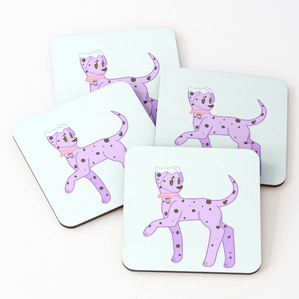 Item preview, Bubbles the boba dalmatian  designed and sold by Fandom Brews.