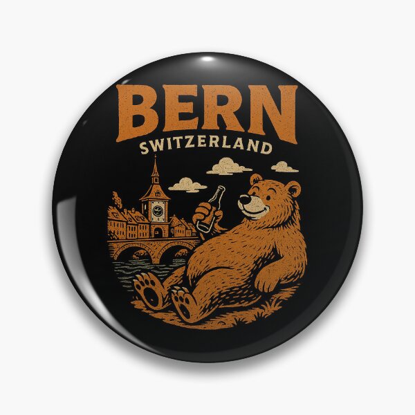 Item preview, Bern Switzerland Relaxed Bear By Aare designed and sold by zzz888.