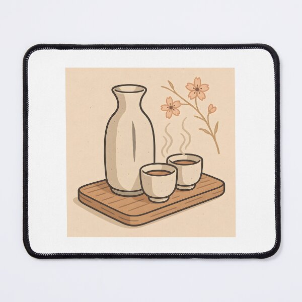 Item preview, Elegant Japanese Sake Set  designed and sold by LoveLabDesign.
