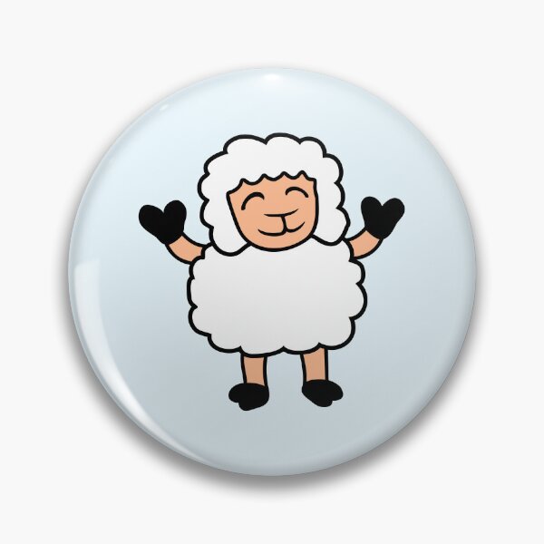 Item preview, Sheep Baby Standing Cute Cute Lamb Child Happy Fun designed and sold by shirt-o-mat.