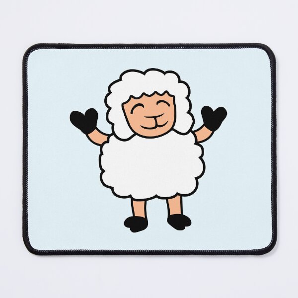 Item preview, Sheep Baby Standing Cute Cute Lamb Child Happy Fun designed and sold by shirt-o-mat.