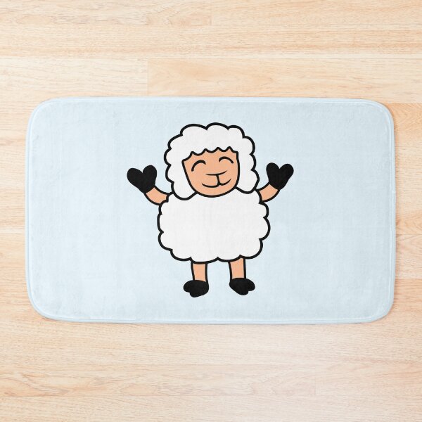 Item preview, Sheep Baby Standing Cute Cute Lamb Child Happy Fun designed and sold by shirt-o-mat.