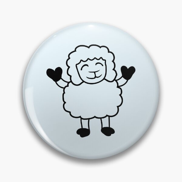 Item preview, Sheep Baby Standing Cute Cute Lamb Child Happy Fun designed and sold by shirt-o-mat.