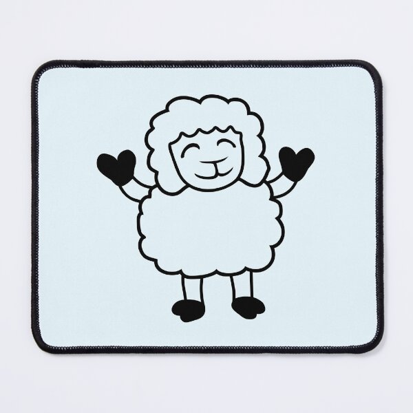 Item preview, Sheep Baby Standing Cute Cute Lamb Child Happy Fun designed and sold by shirt-o-mat.