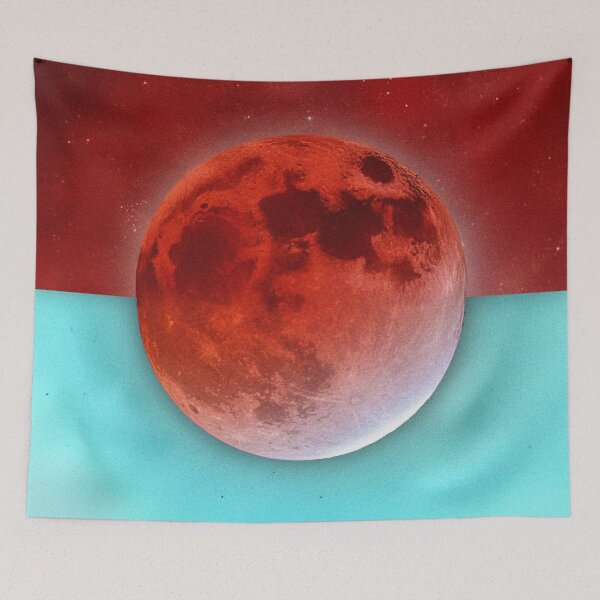 Item preview, ONCE IN A RED MOON designed and sold by The Turbulent Architect.