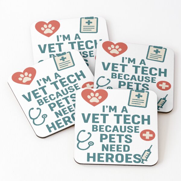 Item preview, I'm a vet tech because pets need heroes  designed and sold by Farbenmieze.