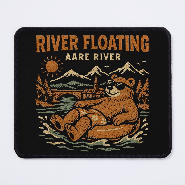 Item preview, Bern Switzerland Aare River Floating Bear designed and sold by zzz888.