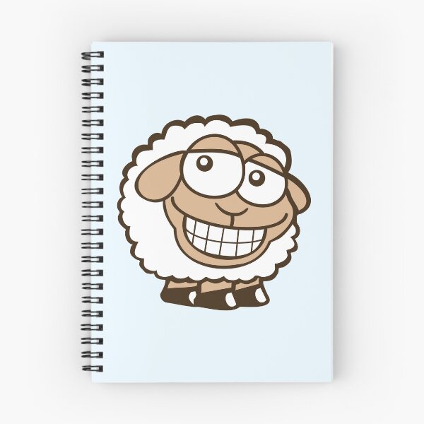 Item preview, Sheep Grin Looks Stupid Cheeky Smile Happy Funny designed and sold by shirt-o-mat.