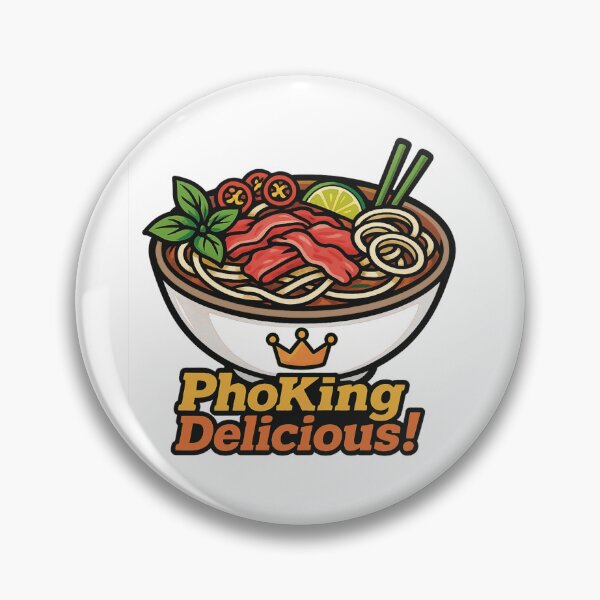 Artikelvorschau, Pho King, lecker! entworfen und verkauft von Fluff and Tough.