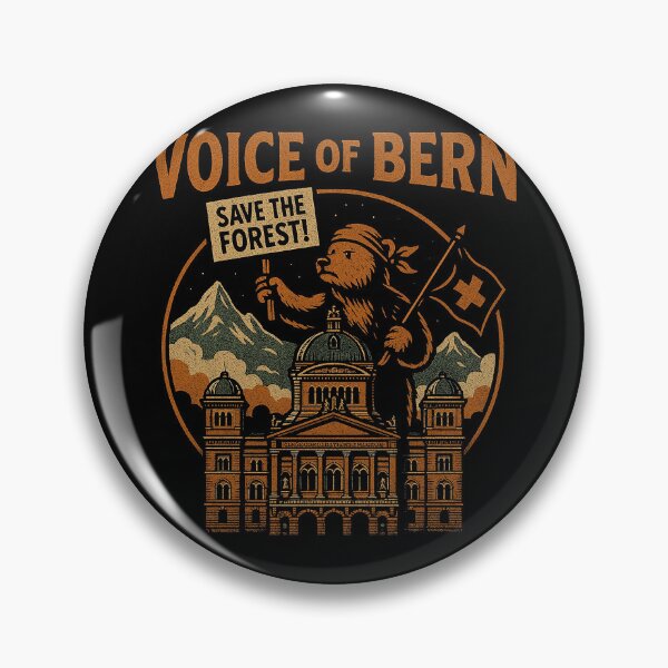 Item preview, Voice of Bern Save the Forest Bear at Federal Palace designed and sold by zzz888.
