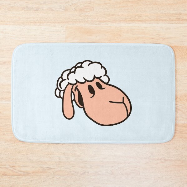 Item preview, Sheep Face Head Cute Sweet Little Lamb Cool Comic designed and sold by shirt-o-mat.