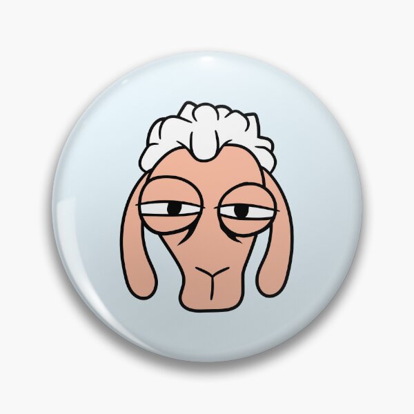 Item preview, Sheep Skeptical Critical Look Face Head Cool Angry designed and sold by shirt-o-mat.