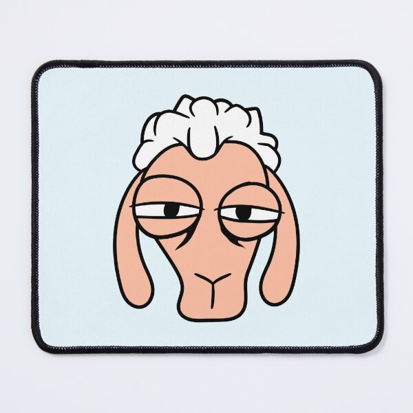 Item preview, Sheep Skeptical Critical Look Face Head Cool Angry designed and sold by shirt-o-mat.
