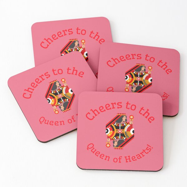 Item preview, Cheers to the Queen of hearts. designed and sold by Snarkers Promotions .