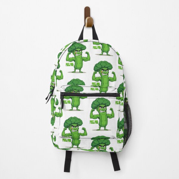 Item preview, Strong Veggies Club - Flexing Broccoli Funny Cartoon Food Art designed and sold by LumiAnCreations.