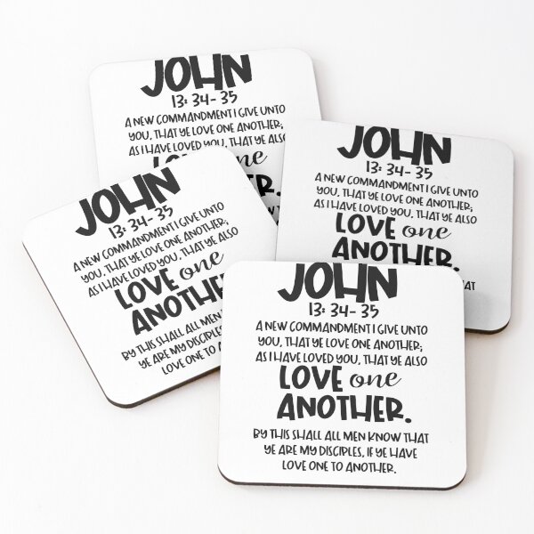 Item preview, MIRROR OF FAITH -JOHN 13: 34- 35 designed and sold by alegnacreates.