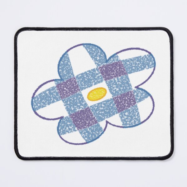 Item preview, Blue and purple checkered flower designed and sold by 老川.