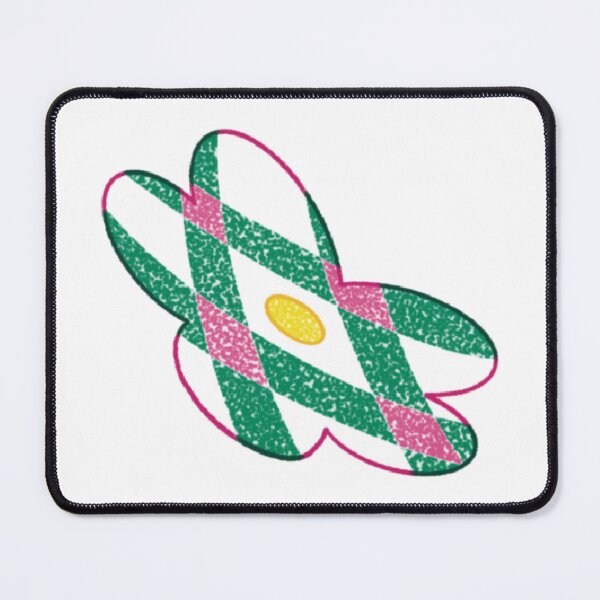 Item preview, Green and pink checkered flower designed and sold by 老川.