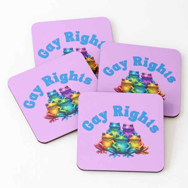 Item preview, Frogs for Gay Rights designed and sold by flirtyandsturdy.