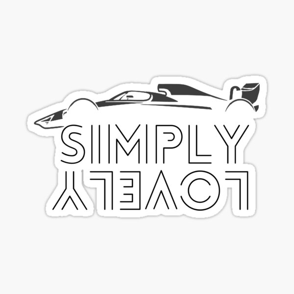 simply lovely Sticker