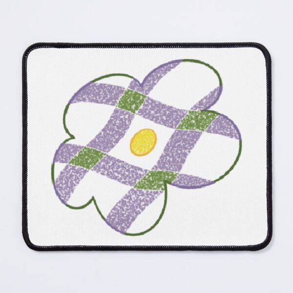 Item preview, Purple and green checkered flower(1) designed and sold by 老川.