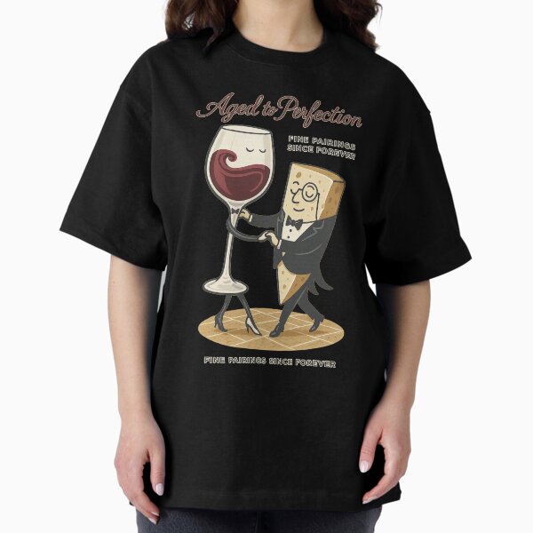 Item preview, Aged to Perfection – Dancing Wine and Cheese designed and sold by Rushurban.